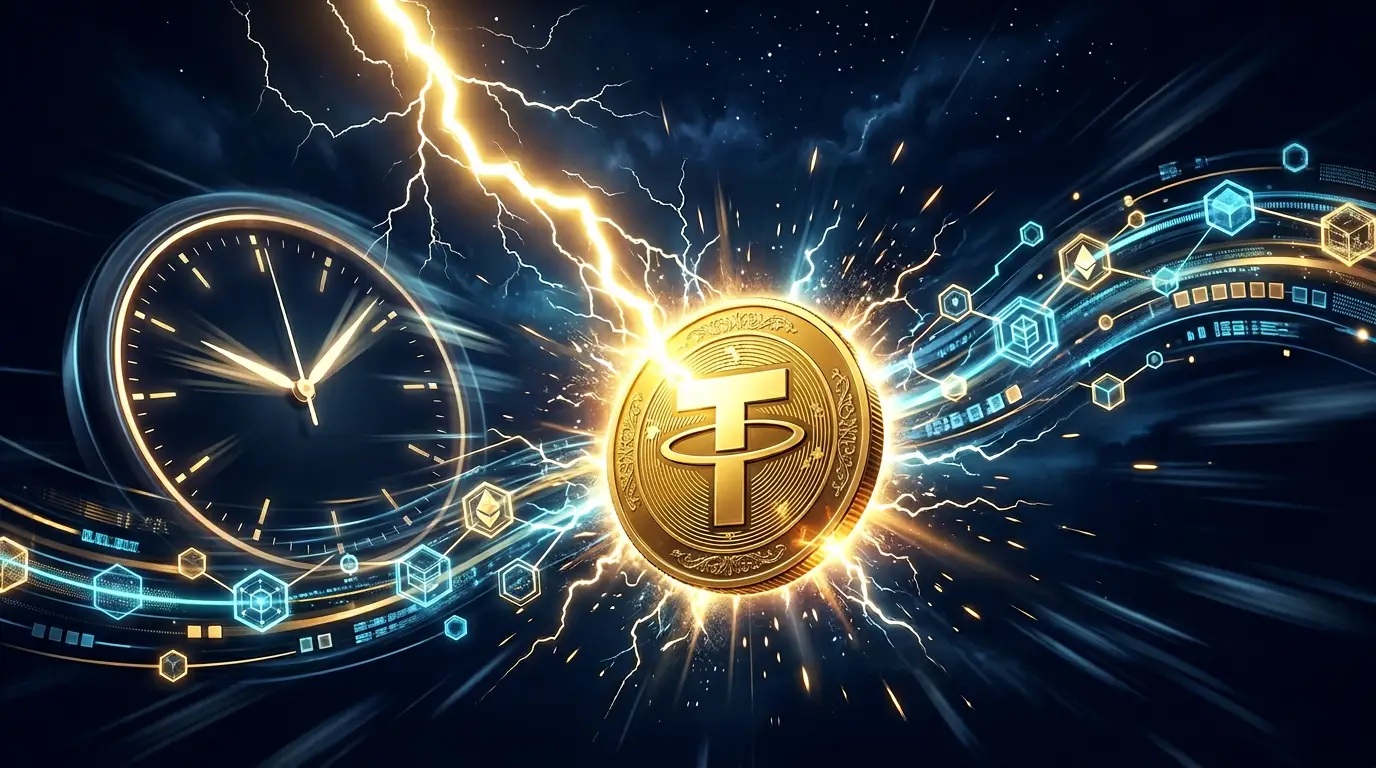 Моментальные выплаты: скорость и USDT, иллюстрация