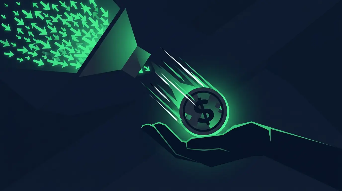 CPA модель: платный трафик конвертируется в фиксированную выплату за лид